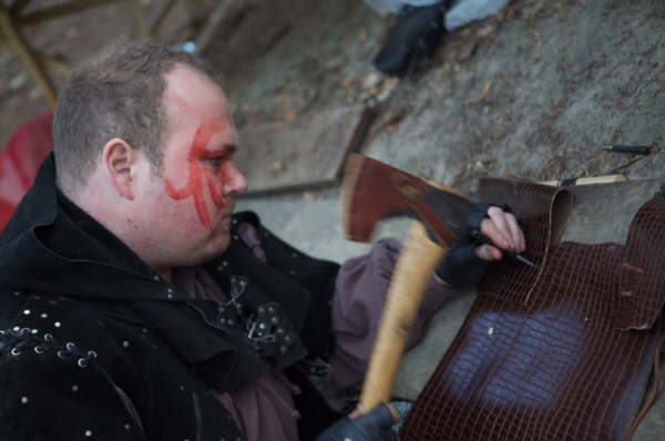Bear Crafts the Armour